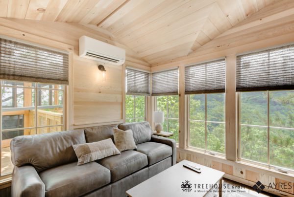 This image portrays Accessible Treehouse Rentals by Treehouse Grove at Norton Creek | Gatlinburg, TN.